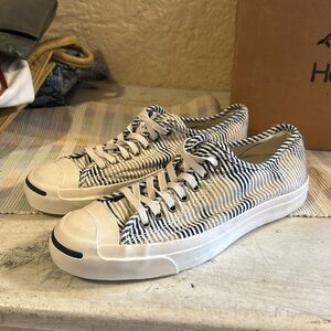 Converse Jack Purcell Low 'Multi-Color Retro Stripes Women’s 11 Mens 9.5